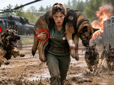 “Leave Immediately!” — 36 K9 Dogs Surrounded Her and Took Control