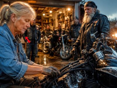 She Fixed a Biker’s Motorcycle for Free — By Morning, 500 Hells Angels Built Her Home