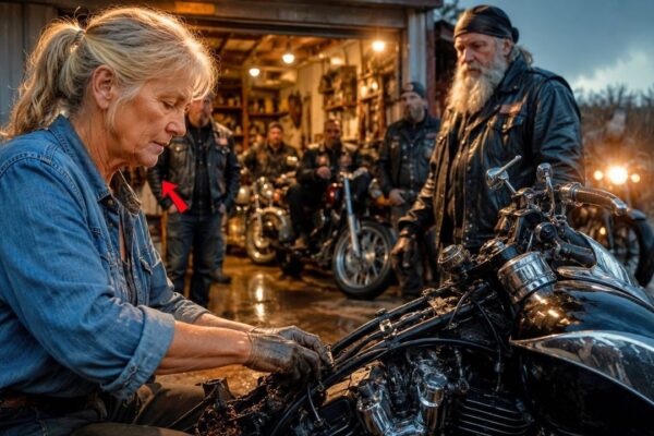 She Fixed a Biker’s Motorcycle for Free — By Morning, 500 Hells Angels Built Her Home