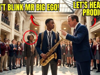 “Try, I Dare You” — Principal Challenged Black Student, Had No Idea He Was a Saxophone Prodigy