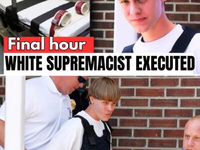 21-Year-Old White Supremacist About to Be Executed for Killing 9 African Americans in a Church……