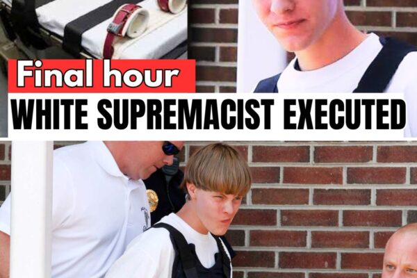 21-Year-Old White Supremacist About to Be Executed for Killing 9 African Americans in a Church……