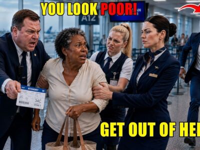 You Look Poor! Crew Drags Black Woman to Economy — Her Son the Airline CEO Is Watching