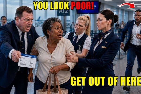 You Look Poor! Crew Drags Black Woman to Economy — Her Son the Airline CEO Is Watching
