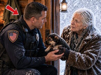The Grieving K9 Cop Refused Christmas—Then an Old Woman Begged, “Save My Puppy”
