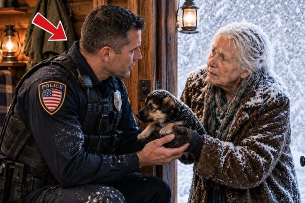 The Grieving K9 Cop Refused Christmas—Then an Old Woman Begged, “Save My Puppy”
