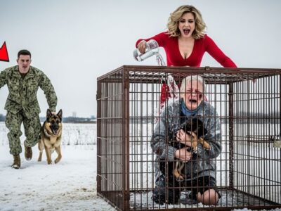 She locked mother-in-law and her puppy, poured cold water over them – until a Navy SEAL& k9 appeared