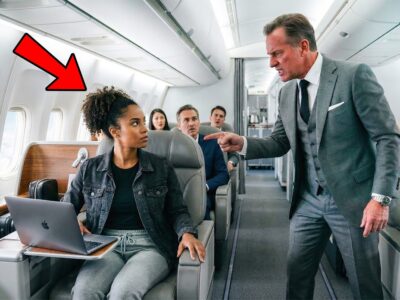 White Passenger Mocks Black Girl in First Class — Minutes Later, He’s Escorted Off
