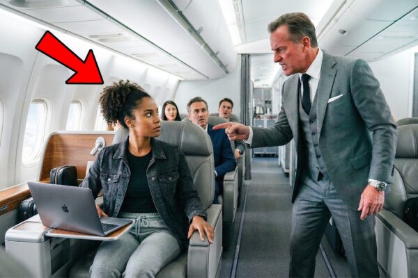 White Passenger Mocks Black Girl in First Class — Minutes Later, He’s Escorted Off