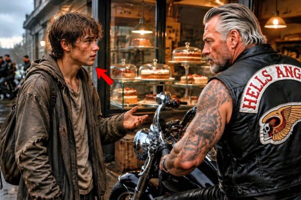 “Any Expired Cakes?” Homeless 20yo Asked — A Hells Angel Discovered His Secret