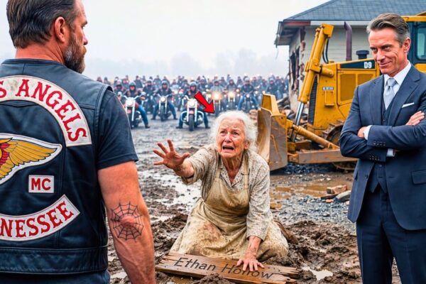 A CEO Took a Widow’s Diner — Then 500 Hells Angels Surrounded His Bulldozers
