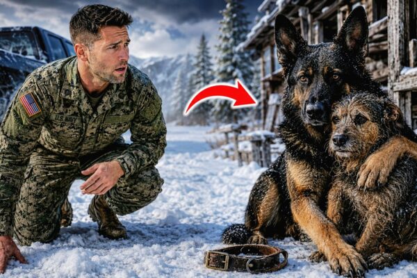 “Please Don’t Take Her,” the German Shepherd Begged — Then the Navy SEAL Learned Who They Waited For