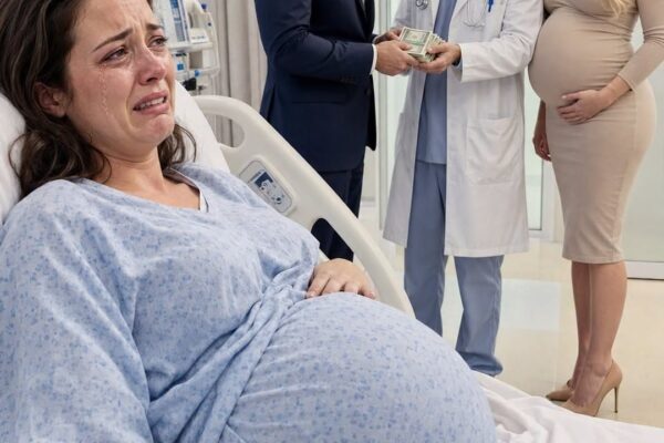 The night before i gave birth, i overheard my husband bribe the doctor: “infect her and let her die in delivery. i’ll pay you $500,000!” so he could be with his 5-month-pregnant mistress. i pretended to sleep and acted. next day, karma hit him…!