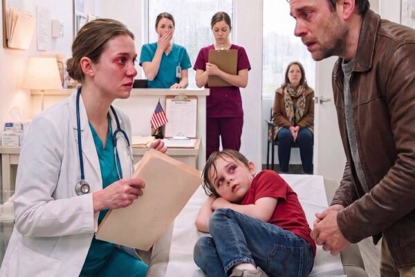 A Little Boy Arrived With Just Twelve Dollars and a Bag of Empty Bottles to Treat His Br0ken Leg. But When the Doctor Lifted His Pant Leg, She Realized He Was the Son Torn Away From Her Five Years Earlier—Then He Covered His Head and Whispered, “Please Don’t H!t Me. I’ll Be Good.”