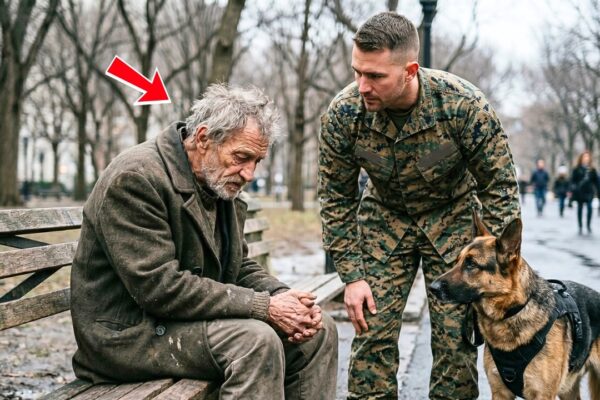Marine and His K9 Find His ‘Dead’ Father Homeless — Why He Disappeared Changed Everything 