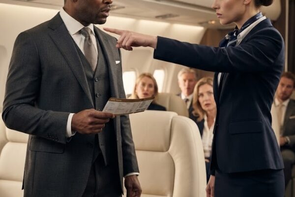 Black CEO Denied First Class Seat – 6 Minutes Later He Fired the Flight Attendant On the Spot