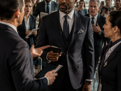 Black CEO Wrongfully Denied First-Class Seat — 14 Minutes Later, He Makes a Decision That Shocks the Entire Airline