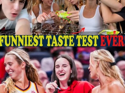 VIRAL LOCKER ROOM DRAMA! Watch Caitlin Clark and her teammates lose their minds over a mysterious snack!