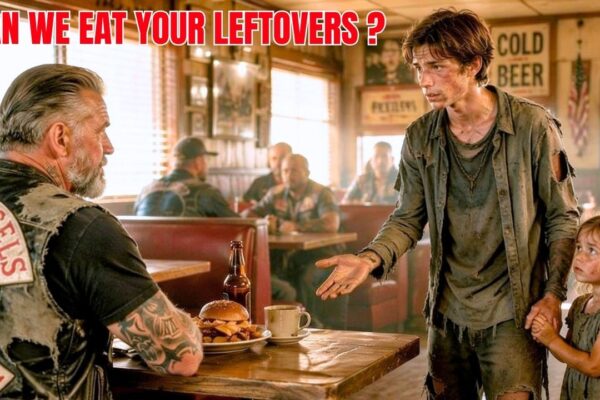 “‘Can We Eat Your Leftovers?’—The Hells Angels Leader’s Answer That Left Everyone Stunned” 