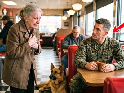 Elderly Woman Asked a U.S. Marine for Directions to the Police — He Went Back With Her 