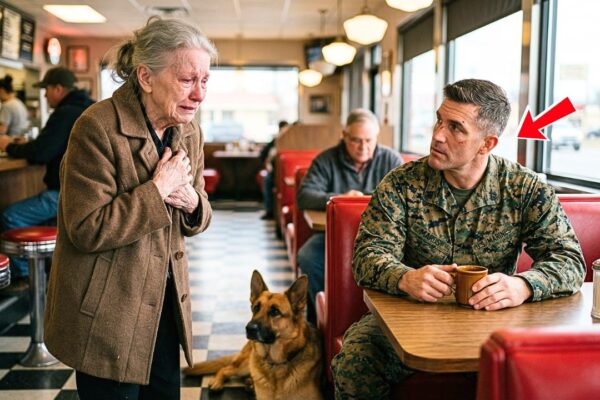 Elderly Woman Asked a U.S. Marine for Directions to the Police — He Went Back With Her 