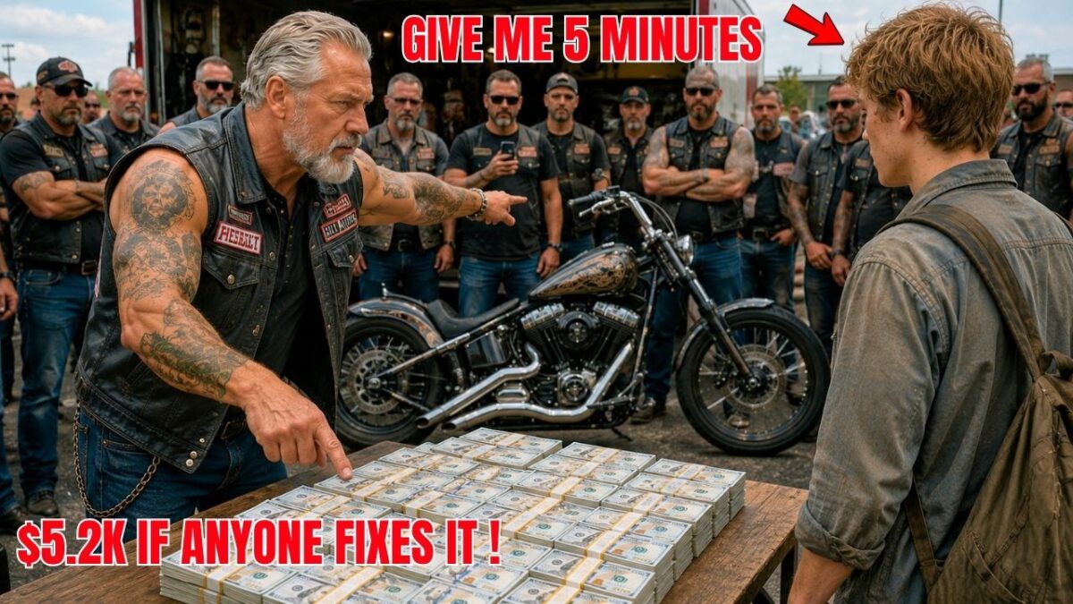 Hells Angels Offered $5.2M to Anyone Who Could Fix It — “Give Me 5 Minutes,” Said the Teen