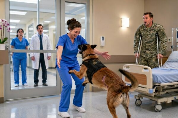 She Worked as a Quiet Nurse for 5 Years — Until a Military Dog Uncovered Her Secret Past