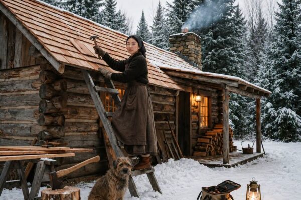 Banished With Only $30, She Rebuilt Her Grandfather’s Mountain Cabin — Then Found What He Hid Below.