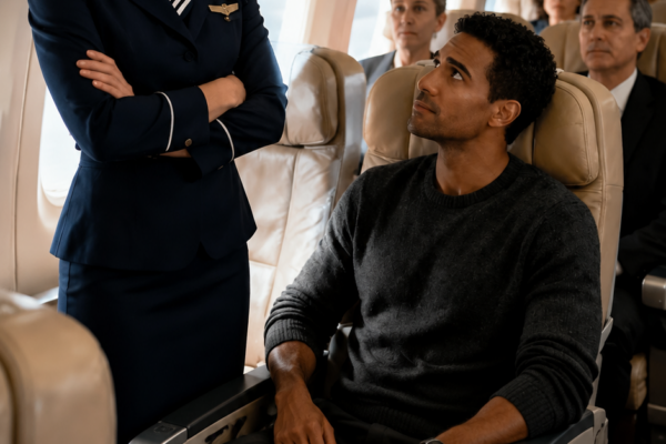 Flight Attendant Refuses to Serve Black CEO His Meal — Seconds Later, the Plane Is Grounded 