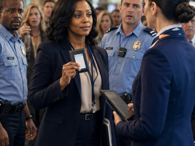 Gate Agent Calls Security on Black Woman — Seconds Later, Her FAA Badge Silences the Terminal 