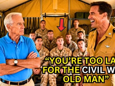 Navy SEAL Jokingly Asked the Old Man Which War He Was In — Until His Reply Silenced the Supply Tent 