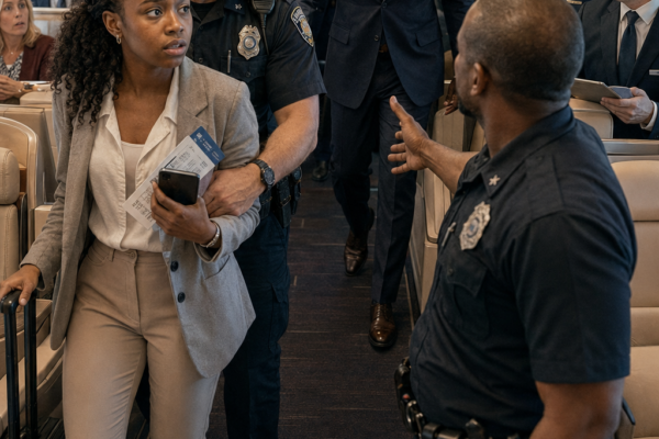Black Teen Pulled Off Flight by Police — Then the Airline CEO Reveals He’s Her Dad… 