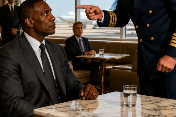 Captain Challenges Black Passenger in First Class — Moments Later, His FAA Director Identity Stuns Everyone