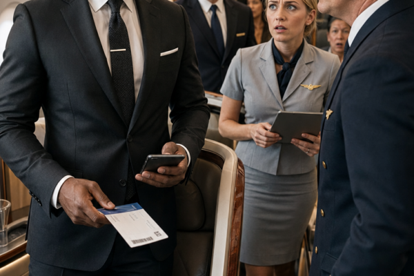 Pilot Disrespects Black CEO in First Class — Unaware He’s the Airline’s New Owner