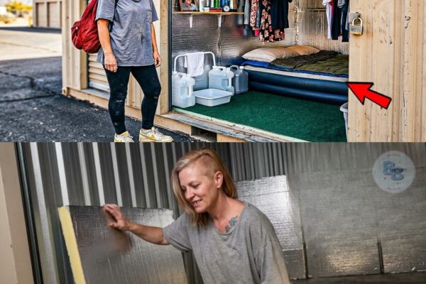 Homeless Widow Found a Storage Unit So Cheap She Turned It Into a Hidden Home With Heat and Water 