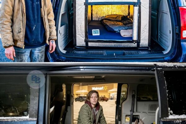 How One Homeless Woman’s “Stupid” Minivan Trick Kept Her Warm Without Starting the Engine Once
