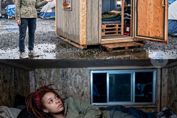 How This Homeless Girl Turns A $100 Tiny Cabin Into A Home Warmer Than An Apartment.