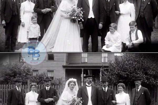 “A 1905 Wedding Portrait Hid a Remarkable Background Detail — Revealed Years Later”