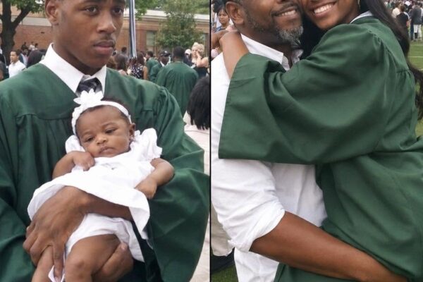 My Dad Raised Me Alone After My Birth Mother Left Me in His Bike Basket at 3 Months Old – – 18 Years Later She Showed up at My Graduation