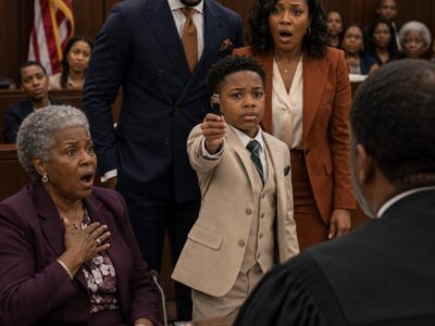 A 9-Year-Old Boy Pulled a USB Drive Out in the Middle of Court… And Exposed the Secret His Billionaire Father Thought Would Stay Hidden Forever