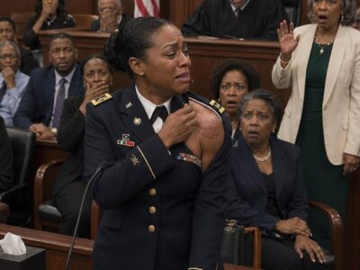 They called me a liar in front of a packed courtroom, and my own mother made sure everyone believed it. With one hand on the Bible, she looked the judge in the eye and said, “She was never a soldier. She faked the scars, the medals, all of it.” The room turned cold as every face shifted toward me with disgust. Then the courtroom doors opened, and the man stepping inside made my mother’s smile vanish.