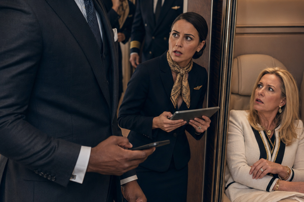 Crew Gives Black CEO’s Private Jet Suite to White VIP — One Phone Call Costs the Airline Millions