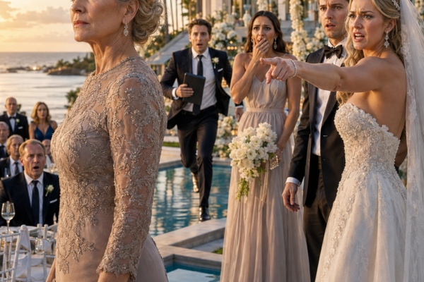 My Daughter Kicked Me Out of Her Poolside Wedding — Then I Revealed I Owned the Beach House 