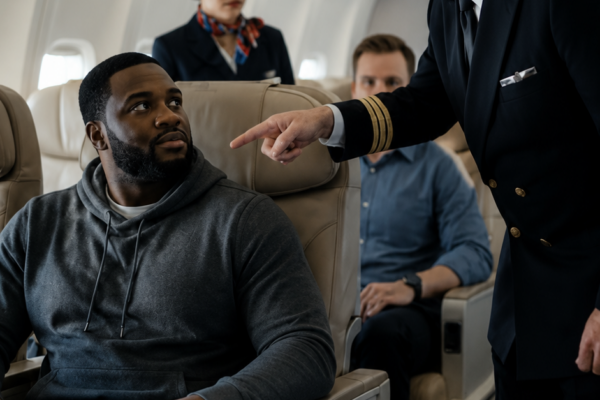 Pilot Calls Black Man “Unfit for VIP” — Freezes When He Fires Him On the Spot 