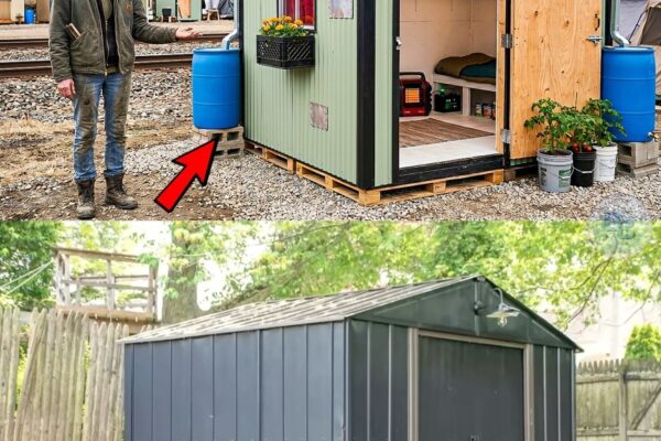 How This Homeless Woman Turns A $10 Rusted Shack Into A Fully Running Home 