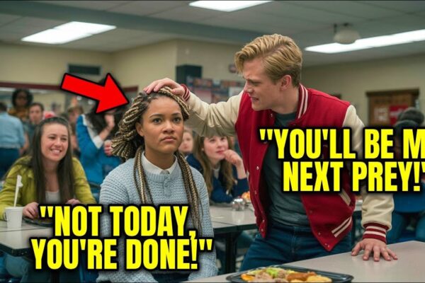 A Bully HIT the New Black Girl at Cafeteria— Seconds Later, He Was Crying on the Floor