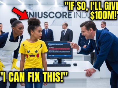 “Fix This And I’ll Give You $100M” the CEO Mocked — But the Maid’s Daughter Solved It Instantly