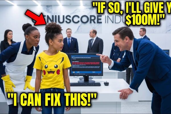 “Fix This And I’ll Give You $100M” the CEO Mocked — But the Maid’s Daughter Solved It Instantly