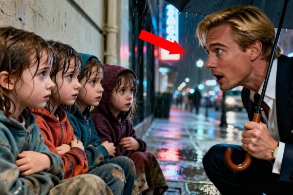 A Billionaire CEO Finds Four Poor Girls Crying And Takes Them Home — Years Later, His Heart Breaks.