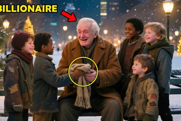 5 Orphans Open Their Hearts to a Lonely Old Man for Christmas, Unaware He’d Soon Change Their Lives!